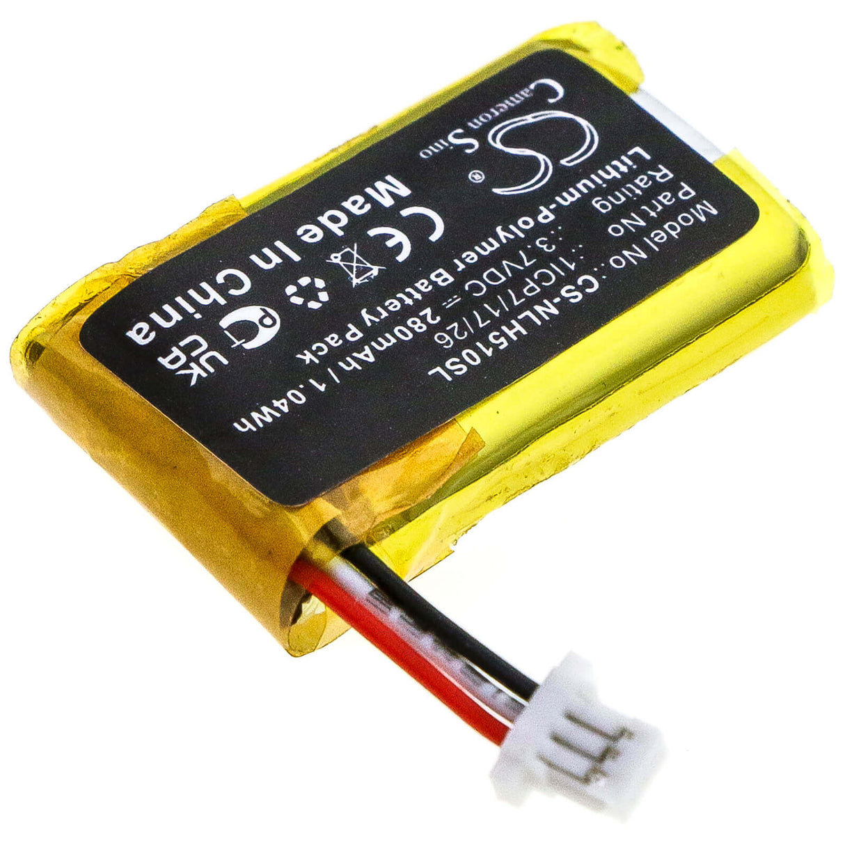 Home Security Camera battery For Nest, C1241290, Hello, Nc5100us 3.7v, 280mah - 1.04wh Home Security Camera Cameron Sino Technology Limited