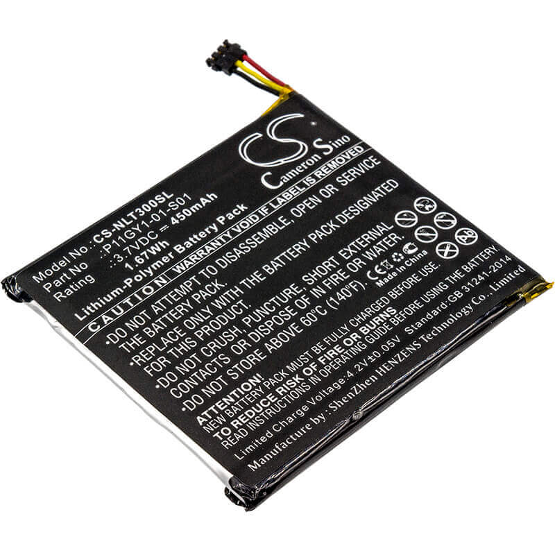 Battery For Nest, Learning Thermostat 3.7v, 450mah - 1.67wh Smart Home Cameron Sino Technology Limited