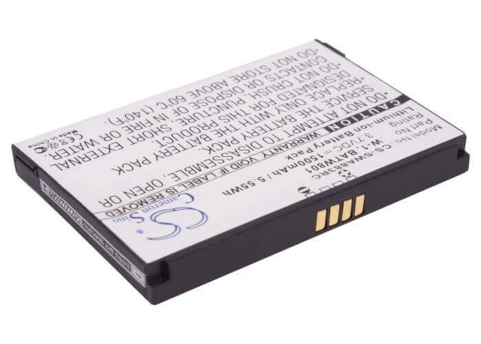 3.7V, Li-ion, 1500mAh, Hotspot battery fits Virgin Mobile, Sprint, Netgear, Sierra Wireless, 1201883, Aircard 778s, Mingl 4g, 5.55Wh Hotspot Cameron Sino Technology Limited