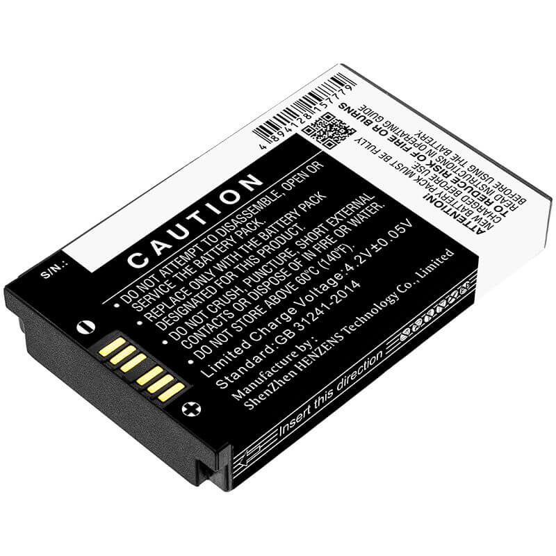 Batterie pour Newland, Mt60, Mt60e, Mt60h 3.7v, 3800mah - 14.06wh Batteries pour l'électronique Cameron Sino Technology Limited (Suspendu)