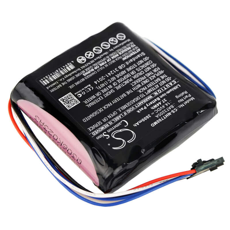 14.4V, Li-ion, 2600mAh, Medical battery fits Bat3205a, Newport, Bat3205a, Ht70 Plus, Ht70 Ventilator, 37.44Wh Medical Cameron Sino Technology Limited (Medical)