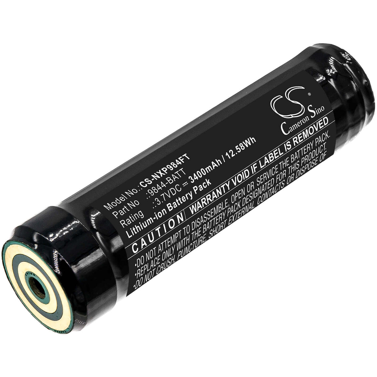 3.7V, Li-ion, 3400mAh, Flashlight battery fits Nightstick, 9844-batt, Nsp-9842xl, Nsr-9844xl, 12.58Wh Flashlight Cameron Sino Technology Limited