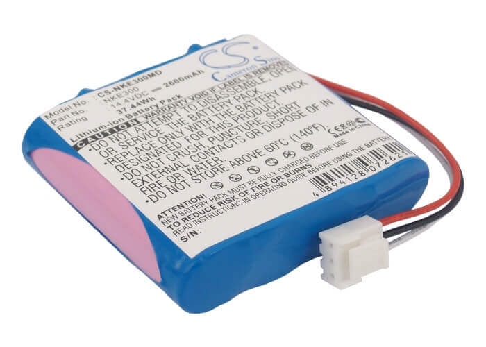 14.4V, Li-ion, 2600mAh, Medical battery fits Nihon Kohden, Edan Se-300a, Edan Se-300b, 37.44Wh Medical Cameron Sino Technology Limited (Medical)