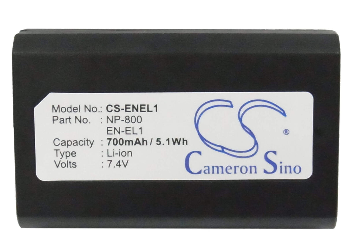 Camera Battery For Nikon Coolpix 4300, Coolpix 4500, 7.4v, 700mah - 5.18wh Camera Cameron Sino Technology Limited (Camera)