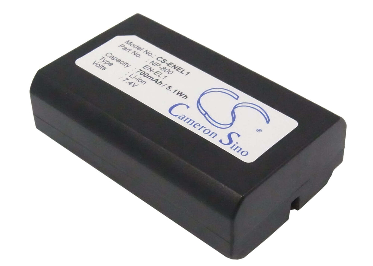 Camera Battery For Nikon Coolpix 4300, Coolpix 4500, 7.4v, 700mah - 5.18wh Camera Cameron Sino Technology Limited (Camera)
