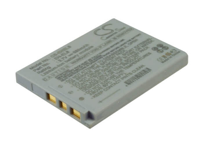 3.7V, Li-ion, 650mAh, Camera battery fits Nikon, En-el8, Coolpix P1, Coolpix P2, 2.405Wh Camera Cameron Sino Technology Limited (Camera)
