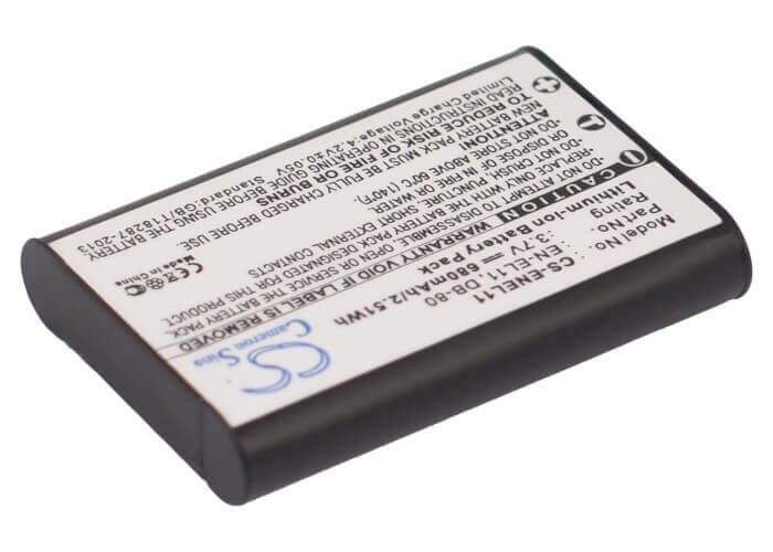 Camera Battery For Nikon Coolpix S550, Coolpix S560 3.7v, 680mah - 2.52wh Camera Cameron Sino Technology Limited (Camera)