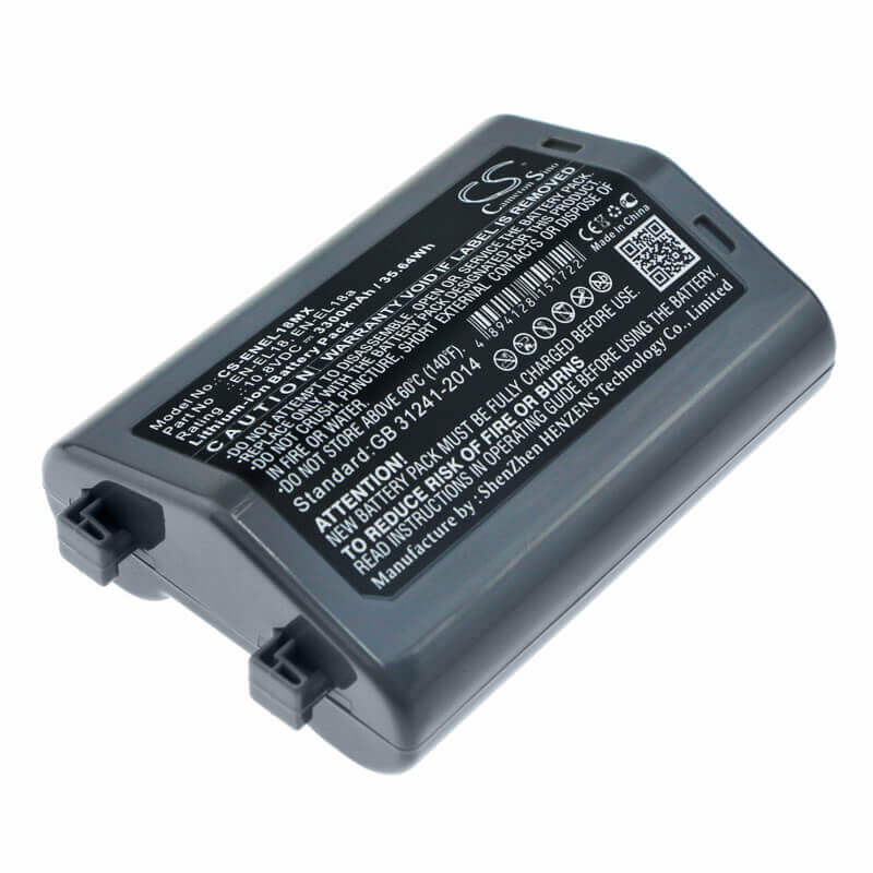 10.8V, Li-ion, 3300mAh, Camera battery fits Nikon, En-el18, D4 Dslr, D4s, 35.64Wh Camera Cameron Sino Technology Limited (Camera)