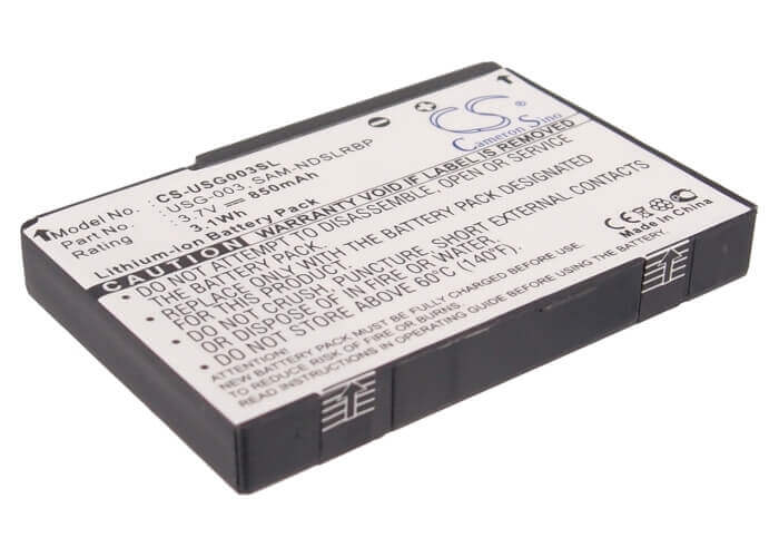 3.7V, Li-ion, 850mAh, Game Console battery fits Nintendo, C/usg-a-bp-eur, Ds, Ds Lite, 3.1Wh Game Console Cameron Sino Technology Limited