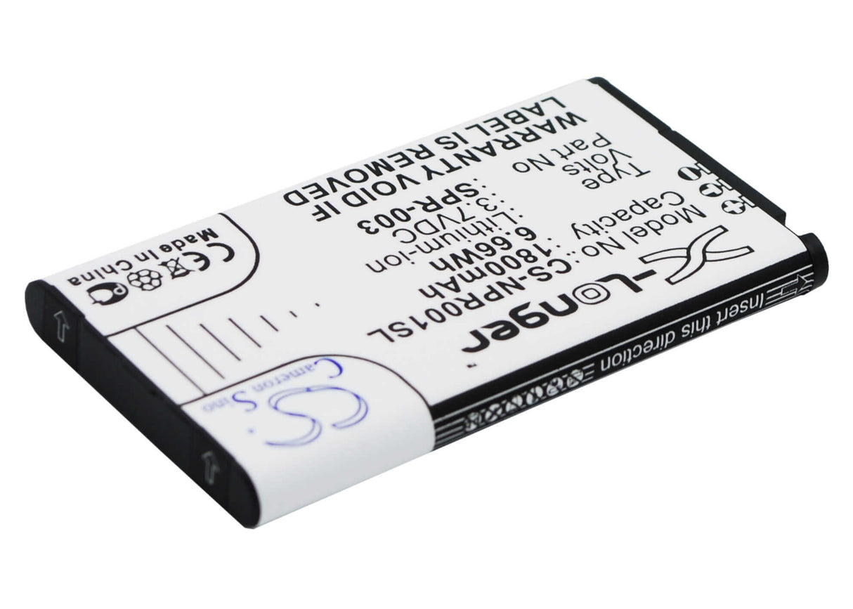 3.7V, Li-ion, 1800mAh, batterie de console de jeu compatible avec Nintendo, Spr-003, 3dsll, Ds Xl 2015, 6.66Wh Console de jeu Cameron Sino Technology Limited