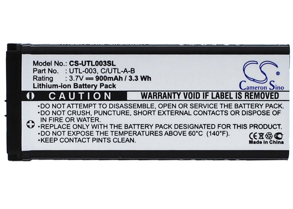 3.7V, Li-ion, 900mAh, Game Console battery fits Nintendo, C/utl-a-bp, Ds Xl, Dsi Ll, 3.33Wh Game Console Cameron Sino Technology Limited