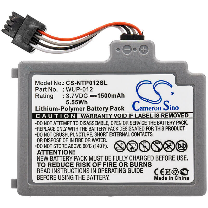Nintendo WUP-012 Wii U GamePad Replacement Battery 1500mAh Game Console Cameron Sino Technology Limited