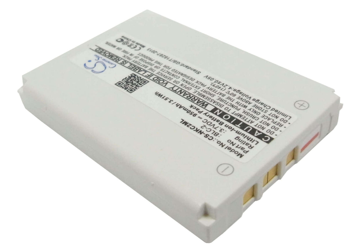 3.7V, Li-ion, 950mAh, batterie de smartphone compatible avec Nokia, Blc-1, 1220, 1221, 3.52Wh Mobile, SmartPhone Cameron Sino Technology Limited (Smartphone)