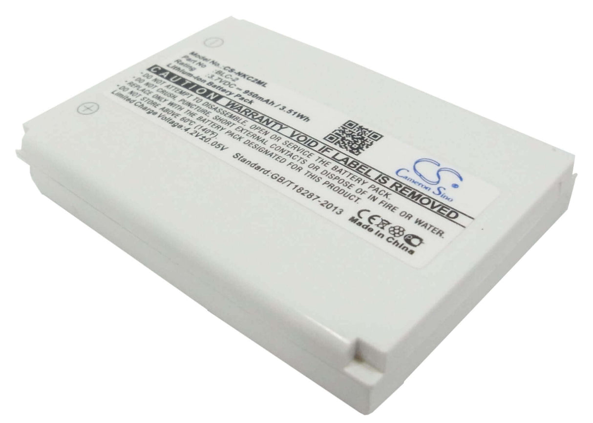 3.7V, Li-ion, 950mAh, batterie de smartphone compatible avec Nokia, Blc-1, 1220, 1221, 3.52Wh Mobile, SmartPhone Cameron Sino Technology Limited (Smartphone)