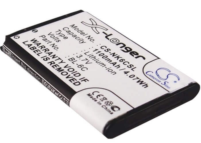 SmartPhone Battery For Nokia 2115i, 2116, 2116i 3.7v, 1100mah - 4.07wh Mobile, SmartPhone Cameron Sino Technology Limited (Smartphone)