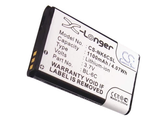 SmartPhone Battery For Nokia 2115i, 2116, 2116i 3.7v, 1100mah - 4.07wh Mobile, SmartPhone Cameron Sino Technology Limited (Smartphone)
