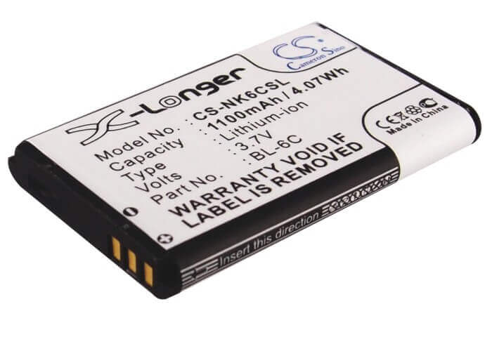 SmartPhone Battery For Nokia 2115i, 2116, 2116i 3.7v, 1100mah - 4.07wh Mobile, SmartPhone Cameron Sino Technology Limited (Smartphone)