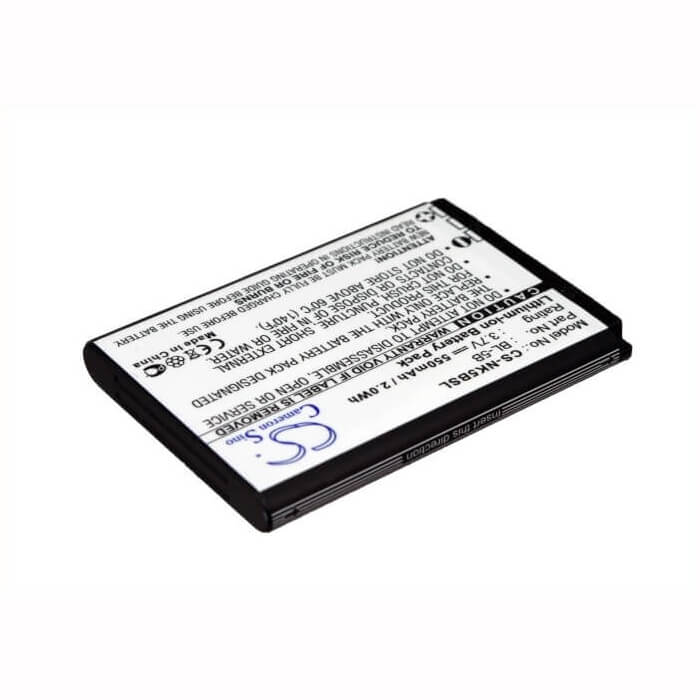 Batterie de smartphone pour Nokia 2610, 3220, 3230 3.7v, 550mah - 2.04wh Mobile, Smartphone Cameron Sino Technology Limited (Smartphone)