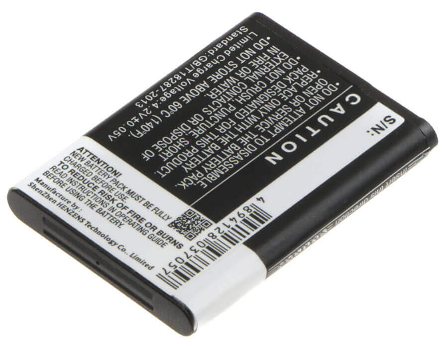 Batterie de smartphone pour Nokia 2610, 3220, 3230 3.7v, 900mah - 3.33wh Mobile, Smartphone Cameron Sino Technology Limited (Smartphone)