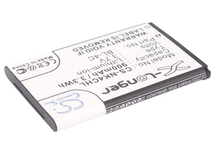 SmartPhone Battery For Nokia 2650, 2651, 2652 3.7v, 900mah - 3.33wh Mobile, SmartPhone Cameron Sino Technology Limited (Smartphone)
