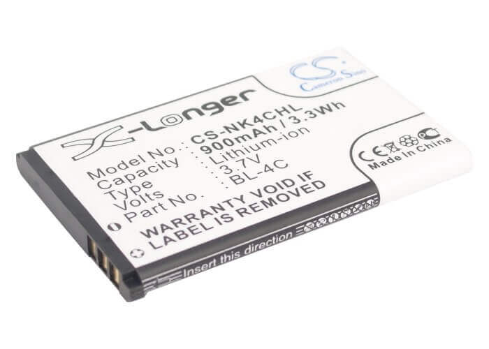 SmartPhone Battery For Nokia 2650, 2651, 2652 3.7v, 900mah - 3.33wh Mobile, SmartPhone Cameron Sino Technology Limited (Smartphone)