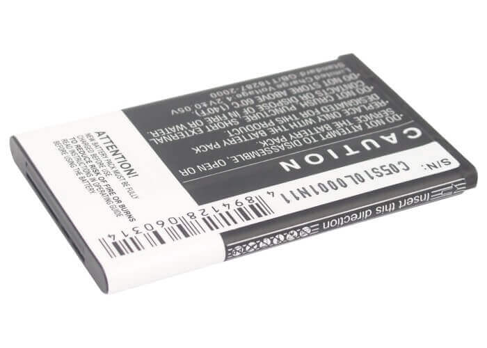 SmartPhone Battery For Nokia 2650, 2651, 2652 3.7v, 900mah - 3.33wh Mobile, SmartPhone Cameron Sino Technology Limited (Smartphone)