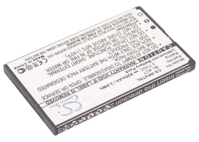 3.7V, Li-ion, 820mAh, batterie de smartphone compatible avec Gresso, Nokia, Bl-4ct, Cruiser, Grand, 3.03Wh Mobile, Smartphone Cameron Sino Technology Limited (Smartphone)