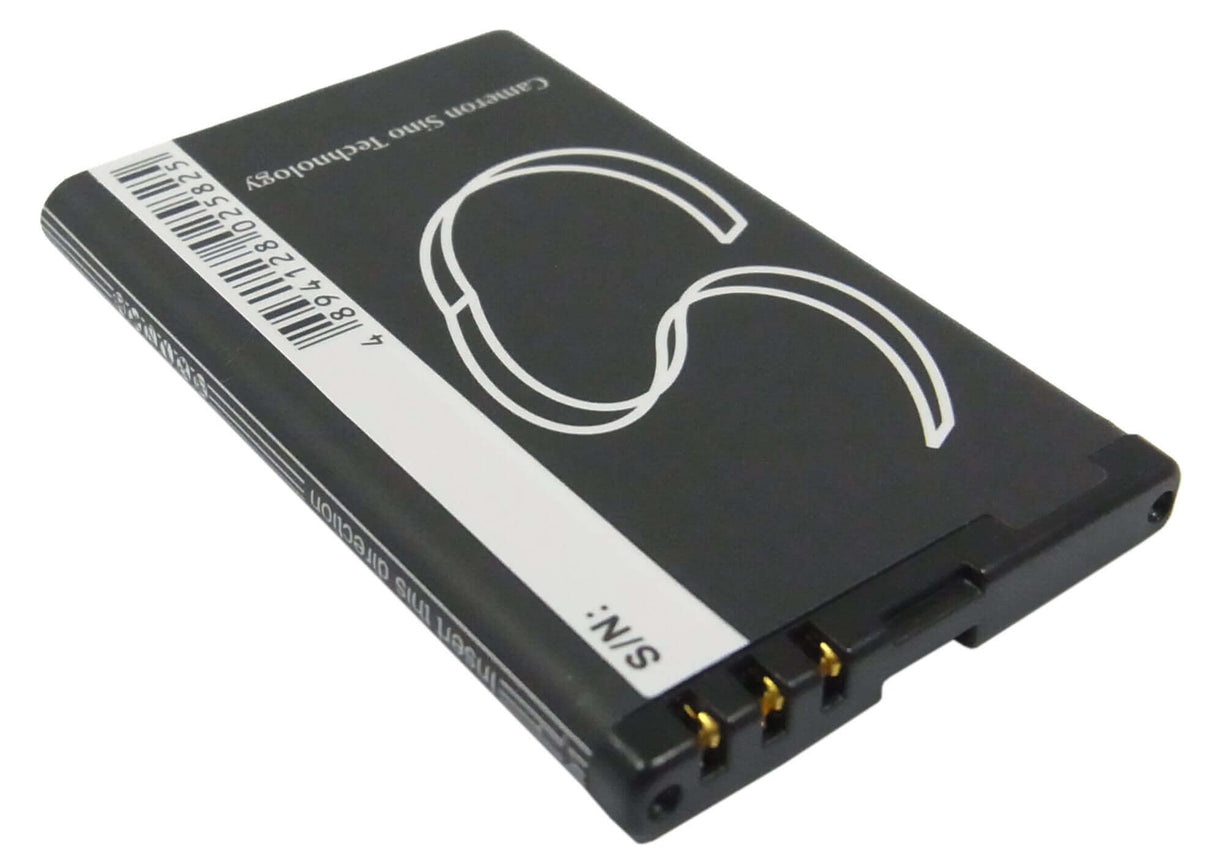 3.7V, Li-ion, 900mAh, SmartPhone battery fits Nokia, Bl-5j, 5230, 5800, 3.33Wh Mobile, SmartPhone Cameron Sino Technology Limited (Smartphone)