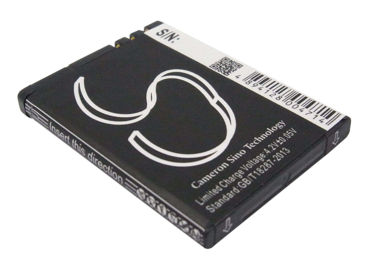3.7V, Li-ion, 750mAh, SmartPhone battery fits Nokia, Bl-4b, 1606, 2505, 2.78Wh Mobile, SmartPhone Cameron Sino Technology Limited (Smartphone)