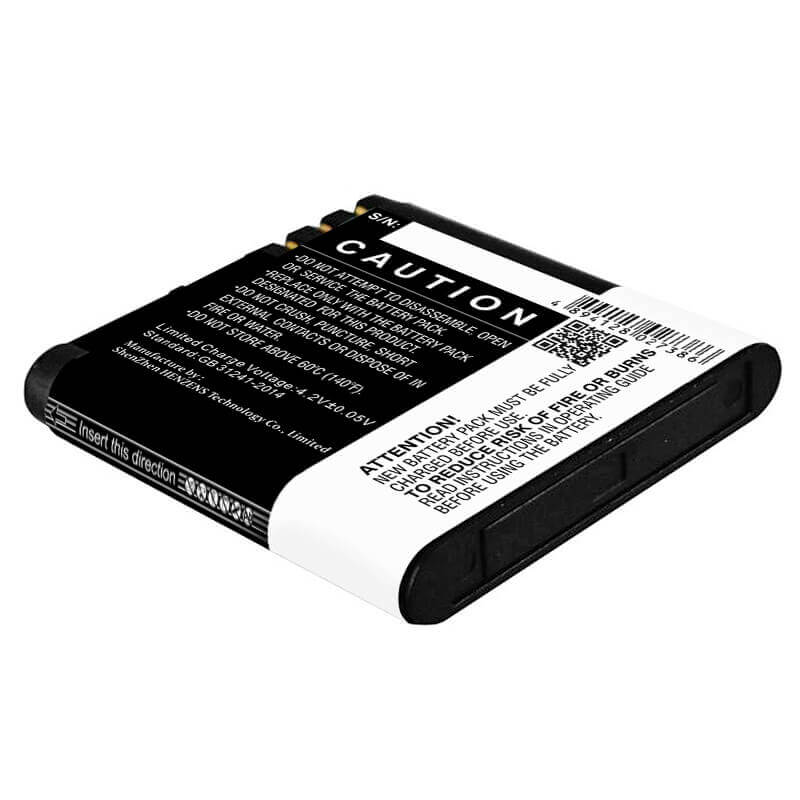 3,7V, Li-ion, 800mAh, batterie de smartphone compatible avec Mobiado, Nokia, Bl-6q, Classic 712 Stealth Le, Classic 712em, 2,96Wh Mobile, Smartphone Cameron Sino Technology Limited (Smartphone)