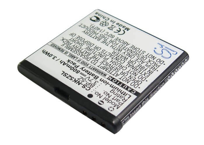 3.7V, Li-ion, 800mAh, SmartPhone battery fits Nokia, Bp-5z, 700, Zeta N700, 2.96Wh Mobile, SmartPhone Cameron Sino Technology Limited (Suspended)