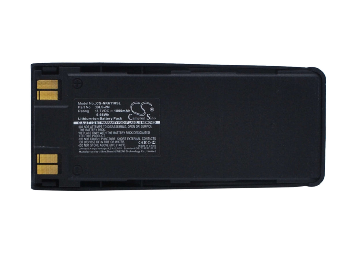 Batterie Pour Nokia 7100, 6210i, 5110 3.7v, 1800mah - 6.66wh Batteries pour Électronique Cameron Sino Technology Limited (Suspendu)