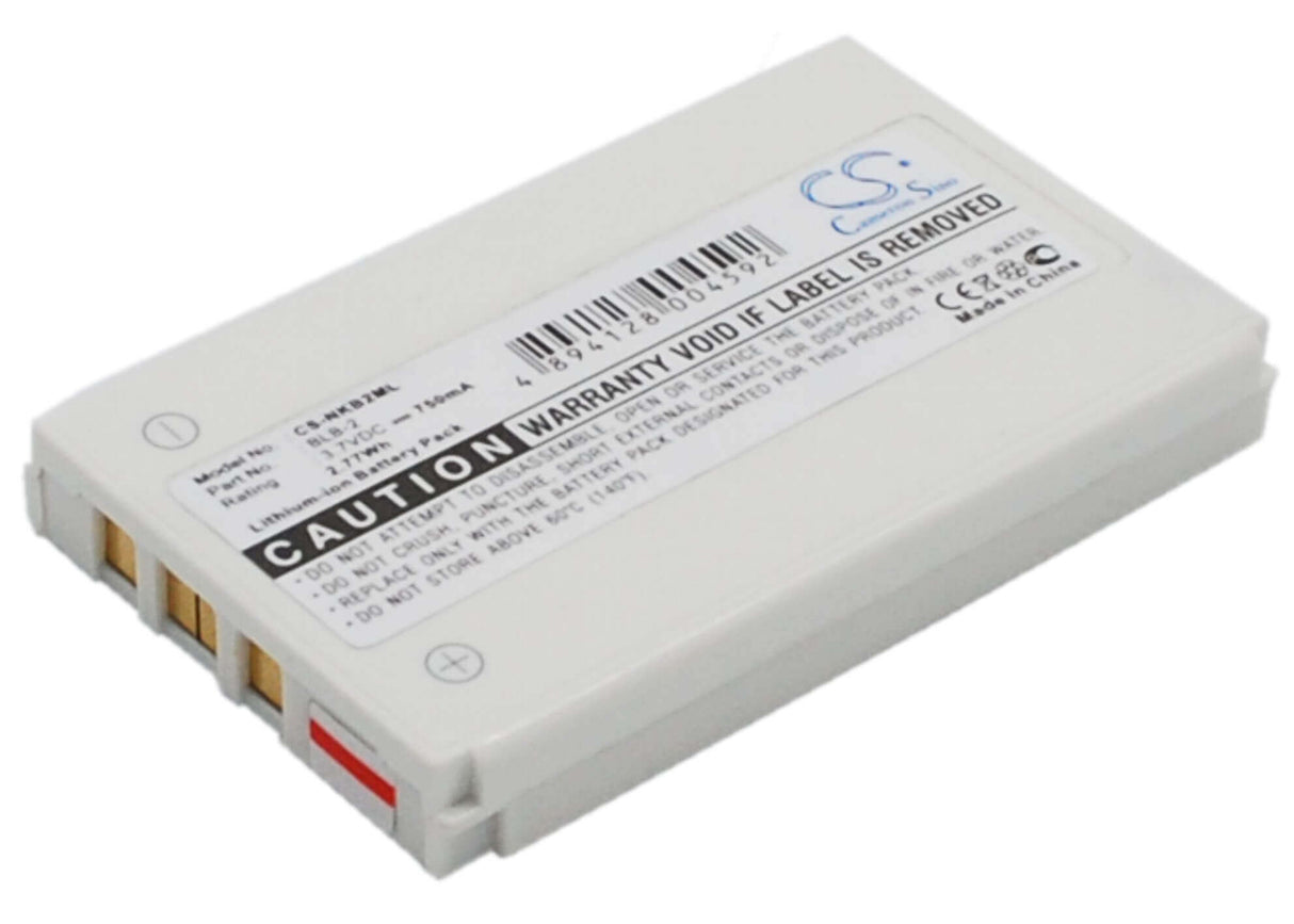 SmartPhone Battery For Nokia 8210, 8310, 8250 3.7v, 750mah - 2.78wh Mobile, SmartPhone Cameron Sino Technology Limited (Smartphone)
