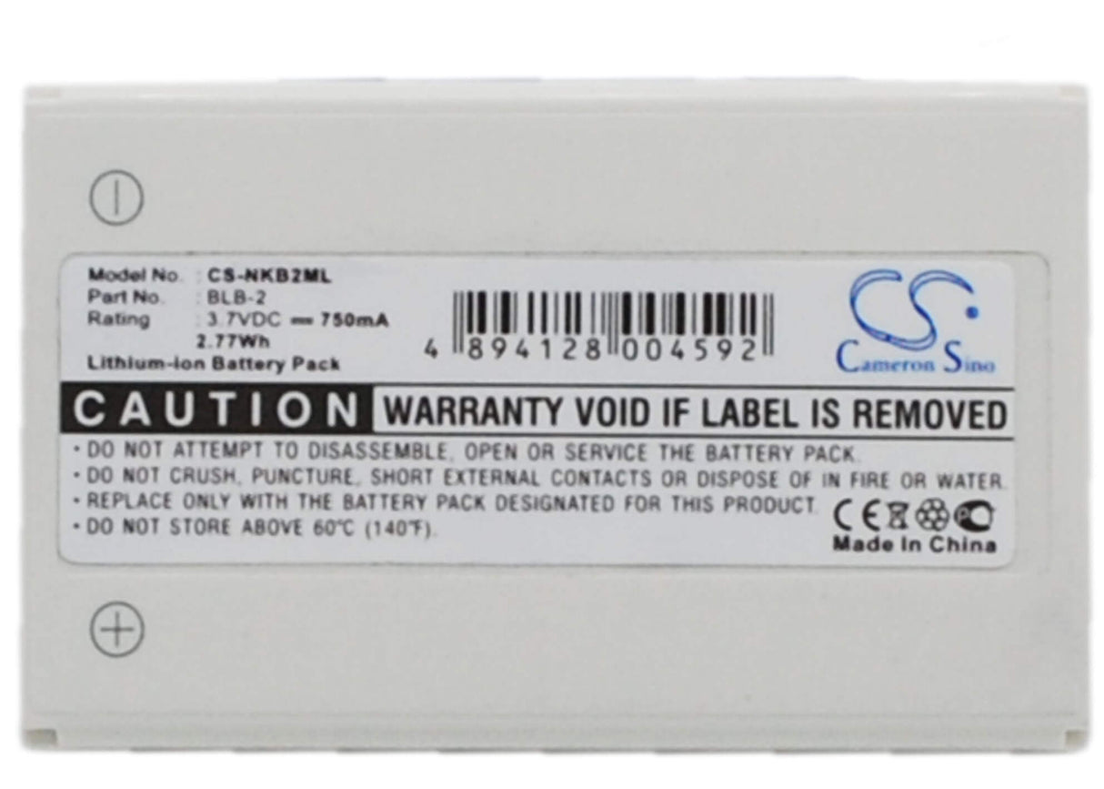 SmartPhone Battery For Nokia 8210, 8310, 8250 3.7v, 750mah - 2.78wh Mobile, SmartPhone Cameron Sino Technology Limited (Smartphone)