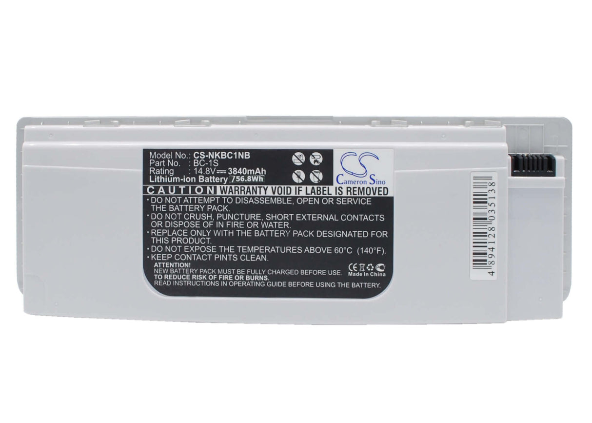 Battery For Nokia Booklet 3g, Booklet 3g Blue, Booklet 3g White 14.8v, 3840mah - 56.83wh Notebook, Laptop Cameron Sino Technology Limited