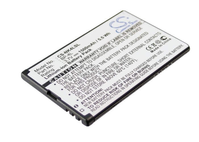 3.7V, Li-ion, 1500mAh, E-book, E-reader battery fits Digma, Vertu, Zte, Bp-4l, Caracas, Caracas 2, 5.55Wh E-book, E-reader Cameron Sino Technology Limited