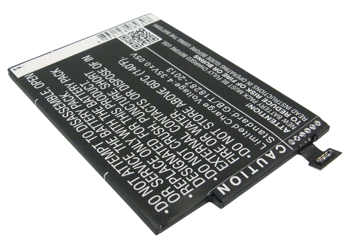 3,8V, Li-Polymer, 3500mAh, batterie de smartphone compatible avec Nokia, Microsoft, Bv-4bwa, Lumia 1320, 13.3Wh Mobile, smartphone Cameron Sino Technology Limited (Smartphone)