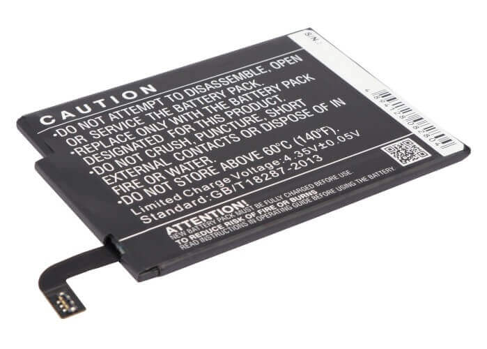 3.8V, Li-Polymer, 3500mAh, SmartPhone battery fits Nokia, Bv-4bw, Batman, Beastie, 13.3Wh Mobile, SmartPhone Cameron Sino Technology Limited (Smartphone)