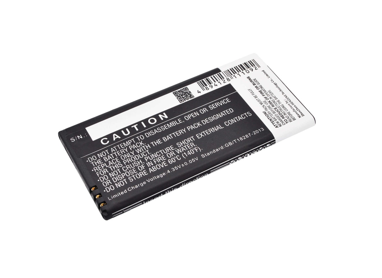 3,8 V, Li-ion, 2600mAh, batterie pour smartphone compatible avec Nokia, Microsoft, Bv-t5c, Lumia 640, Rm-1072, 9,88Wh Mobile, Smartphone Cameron Sino Technology Limited (Smartphone)