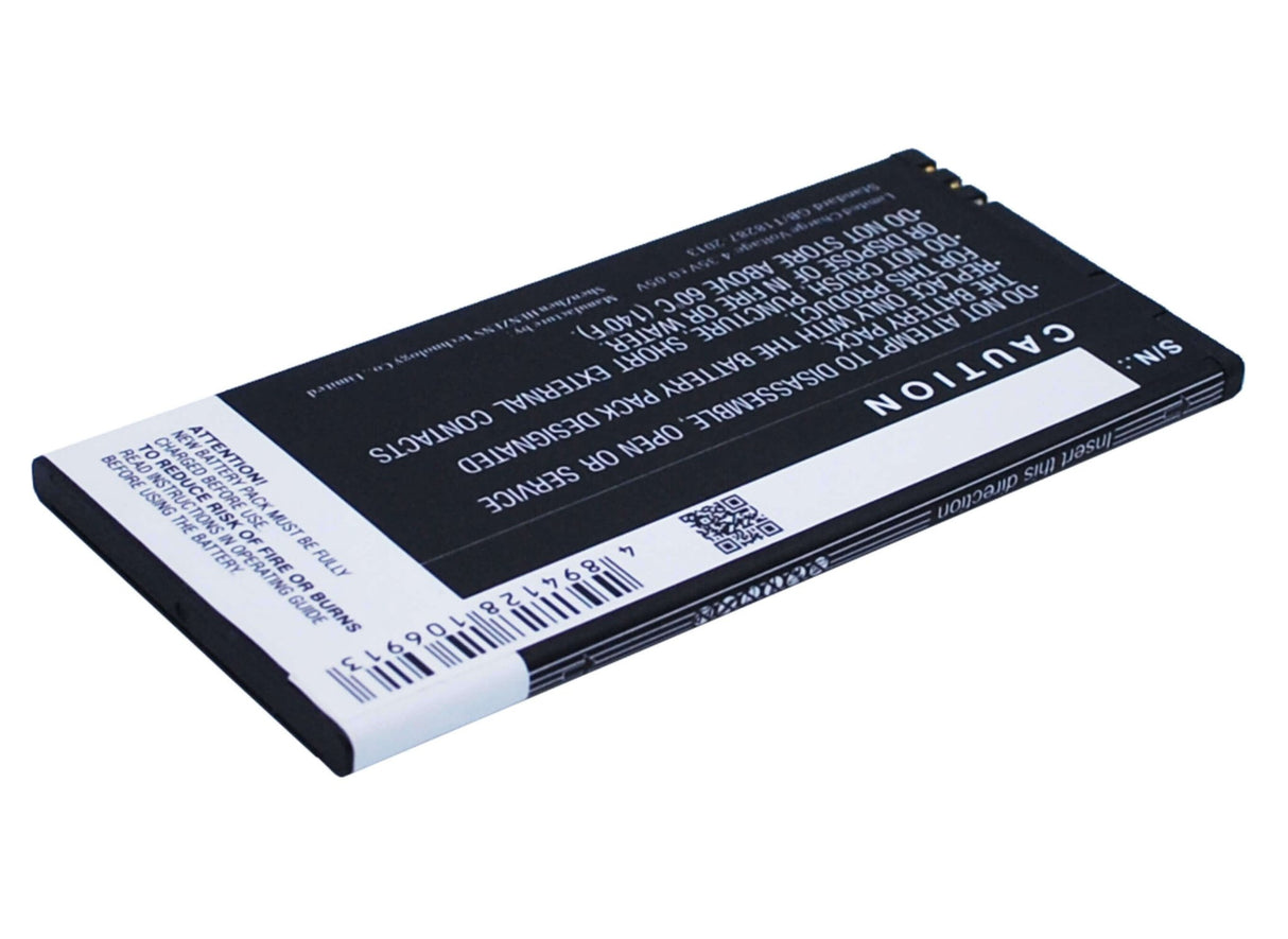 3.8V, Li-Polymer, 3000mAh, SmartPhone battery fits Microsoft, Nokia, Bv-t4b, Lumia 640 Xl, Rm-1062, 11.4Wh Mobile, SmartPhone Cameron Sino Technology Limited (Smartphone)