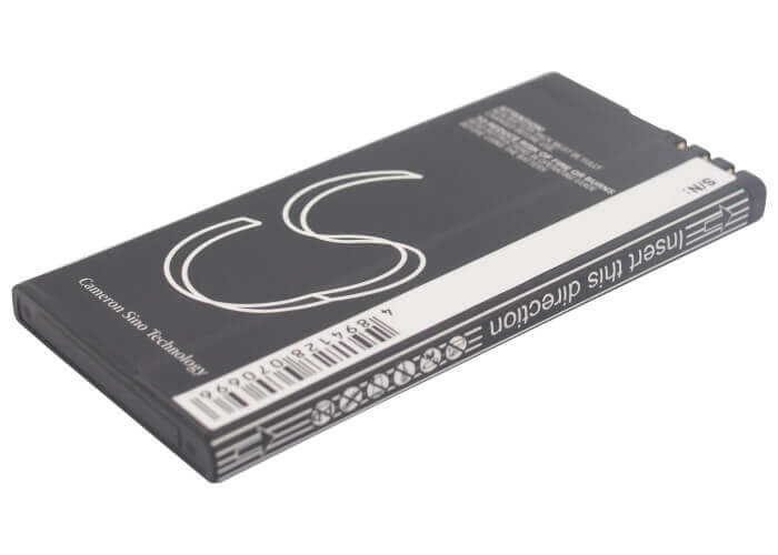 3.7V, Li-ion, 1200mAh, SmartPhone battery fits Nokia, Bp-5t, Arrow, Lumia 820, 4.44Wh Mobile, SmartPhone Cameron Sino Technology Limited (Smartphone)