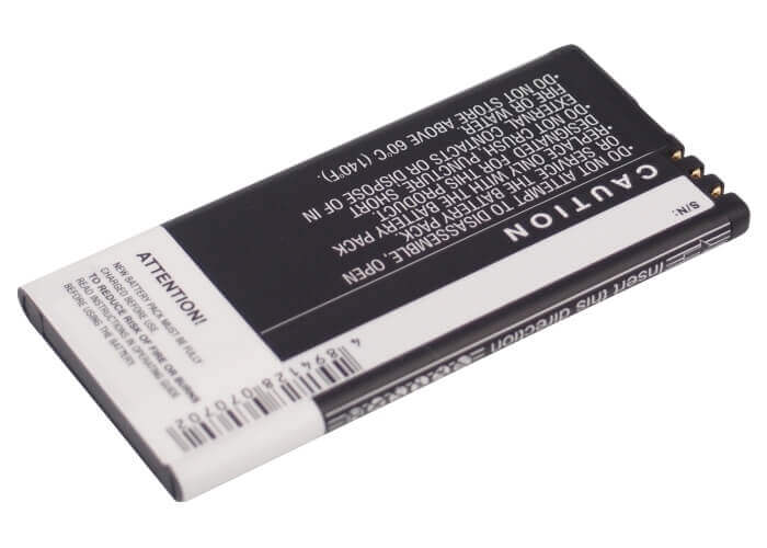 3.7V, Li-ion, 1650mAh, SmartPhone battery fits Nokia, Bp-5t, Arrow, Lumia 820, 6.11Wh Mobile, SmartPhone Cameron Sino Technology Limited (Smartphone)