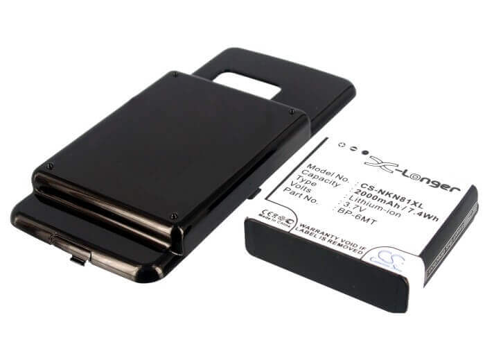 3.7V, Li-ion, 2000mAh, SmartPhone battery fits Nokia, Bp-6mt, N81, 7.4Wh Mobile, SmartPhone Cameron Sino Technology Limited (Suspended)