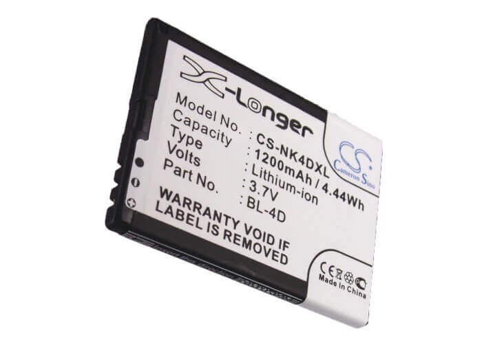 3.7V, Li-ion, 1200mAh, SmartPhone battery fits Polaroid, Ebest, Nexian, Ngm, Nokia, Svp, M-life, Blu, Texet, Bl22, Hero 2, 4.44Wh Mobile, SmartPhone Cameron Sino Technology Limited (Smartphone)