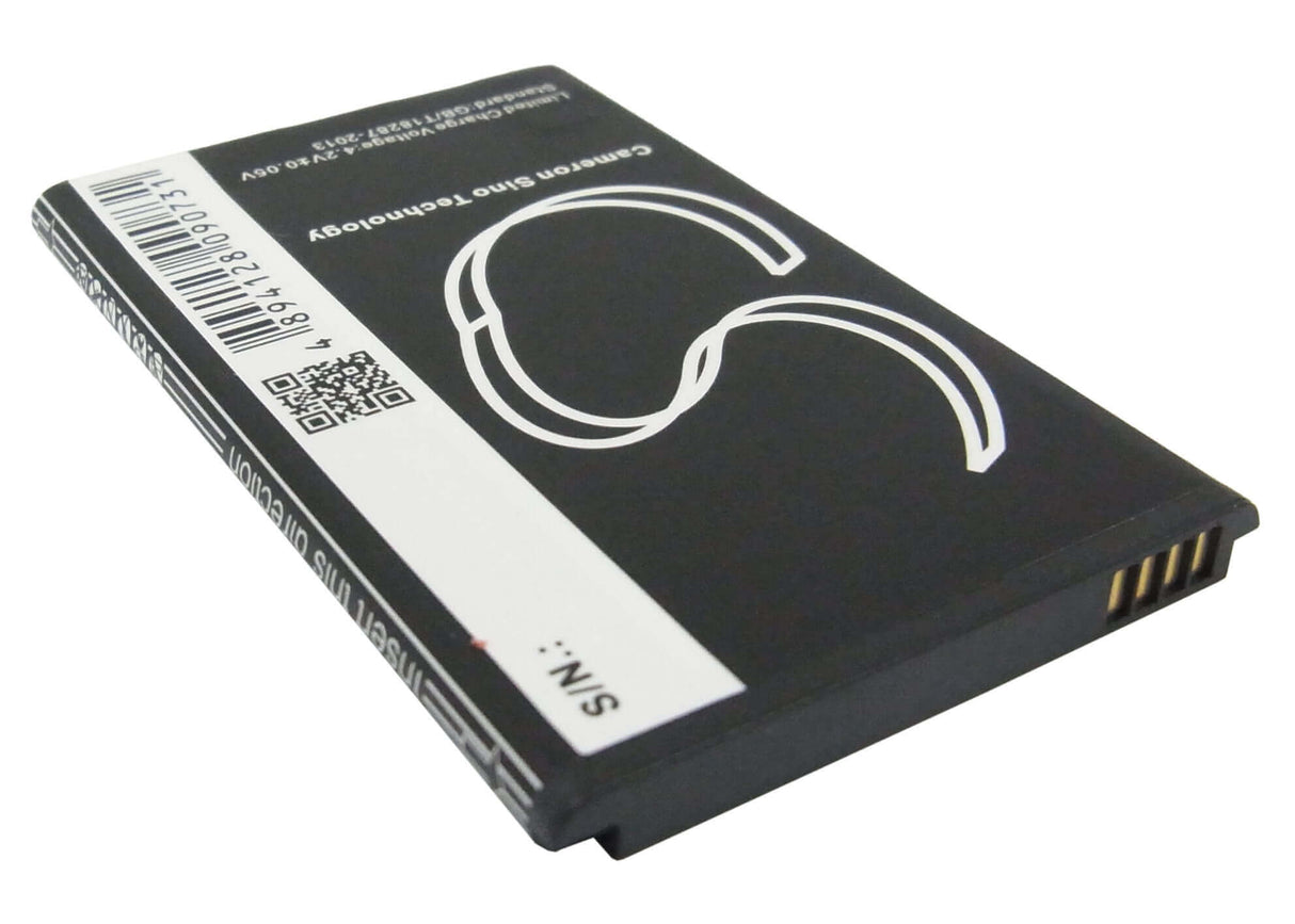 3.7V, Li-ion, 1650mAh, SmartPhone battery fits Nokia, Bn-02, Nokia Xl, Rm-1030, 6.11Wh Mobile, SmartPhone Cameron Sino Technology Limited (Smartphone)