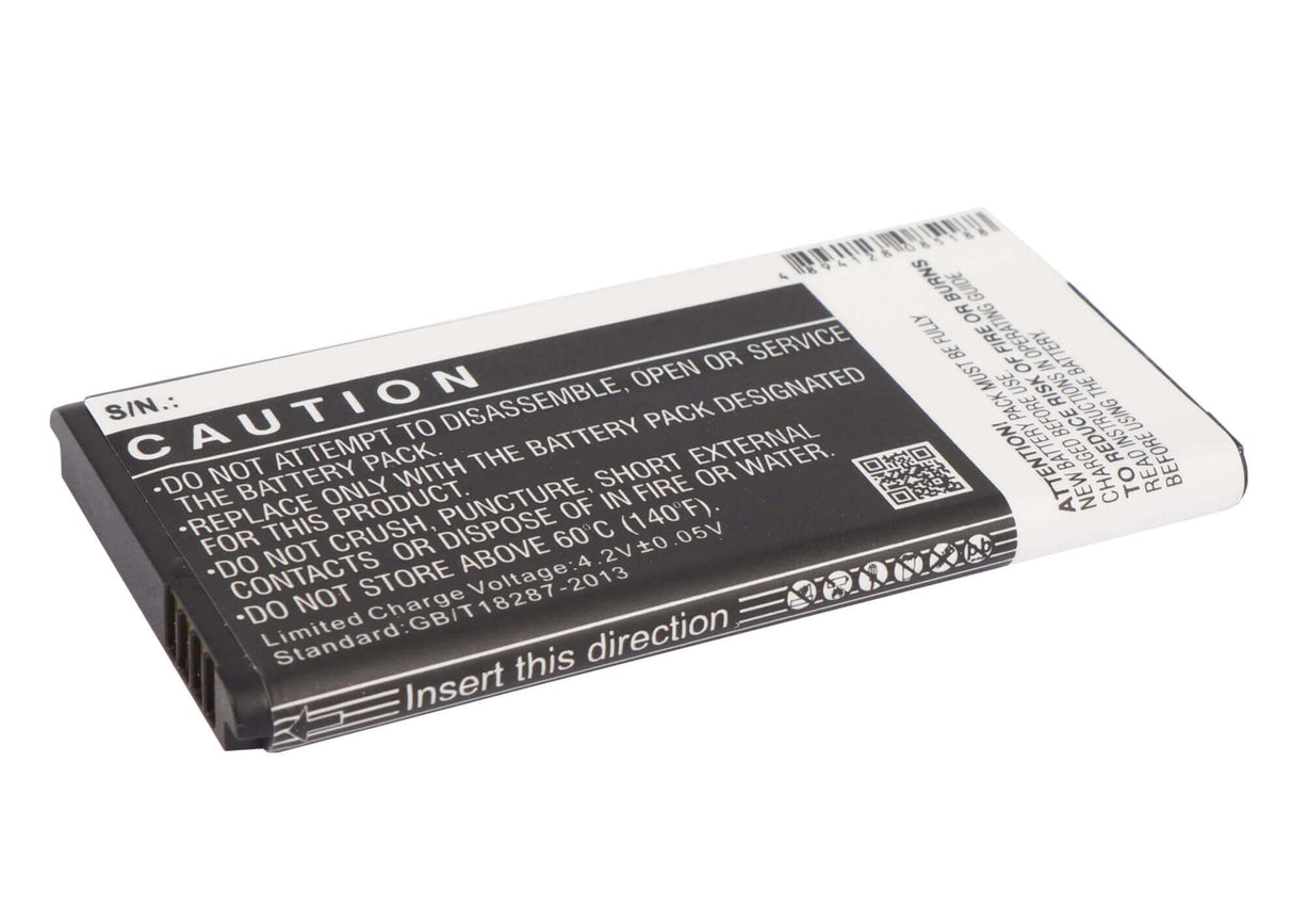 3,7V, Li-ion, 1500mAh, Batterie de smartphone compatible avec Nokia, Bn-01, A110, Normandy, 5.55Wh Mobile, Smartphone Cameron Sino Technology Limited (Smartphone)