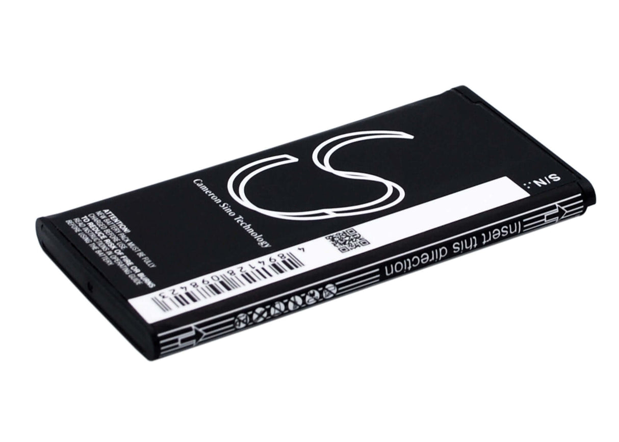 3.7V, Li-ion, 1500mAh, SmartPhone battery fits Nokia, Bv-5s, Rm-1013, X2, 5.55Wh Mobile, SmartPhone Cameron Sino Technology Limited (Suspended)