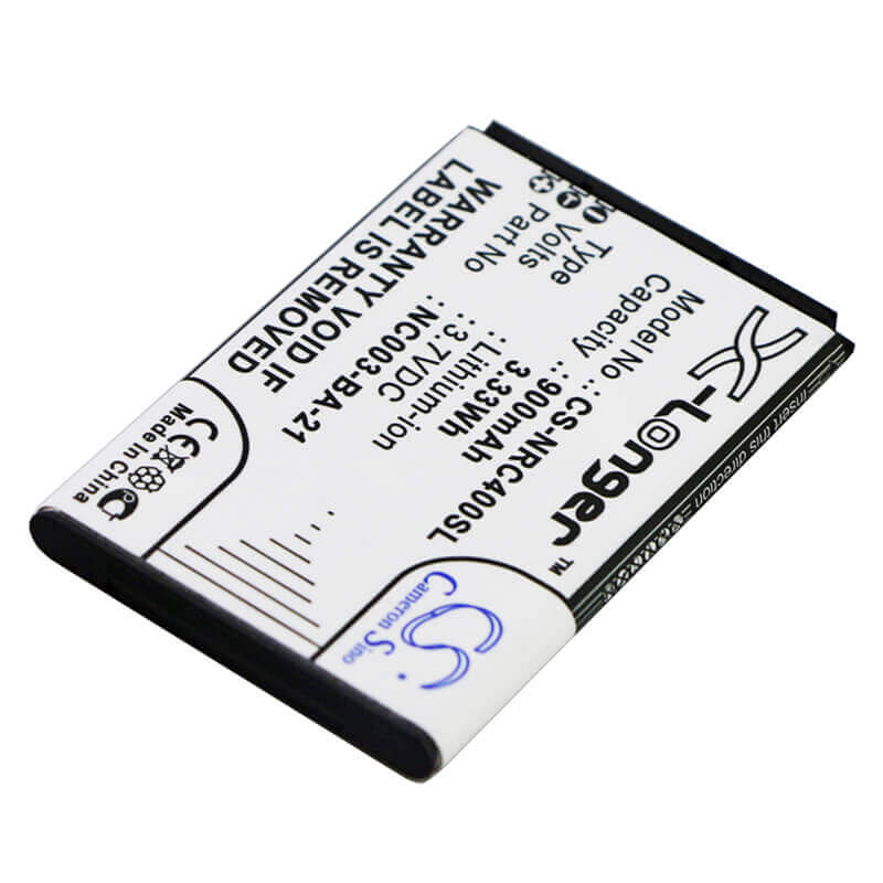 3.7V, Li-ion, 900mAh, Headset battery fits Nolan, Nc003-ba-21, B4 Rcs Kits, 3.33Wh Wireless Headset Cameron Sino Technology Limited