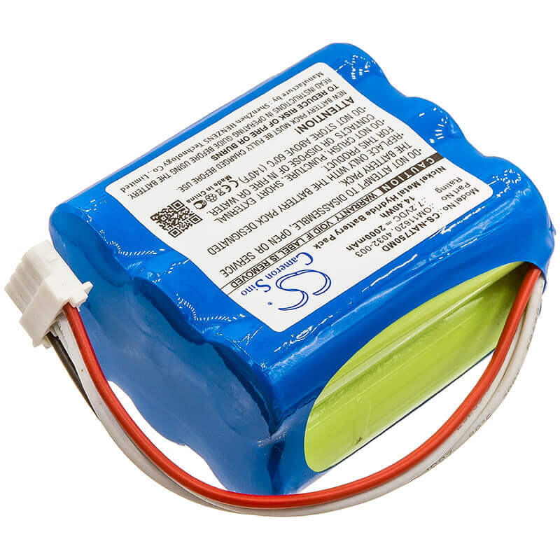 7.2V, Ni-MH, 2000mAh, Medical battery fits Bci, Nonin, 4032-0003, 7500 Pulse Oximeter, 14.40Wh Medical Cameron Sino Technology Limited (Medical)