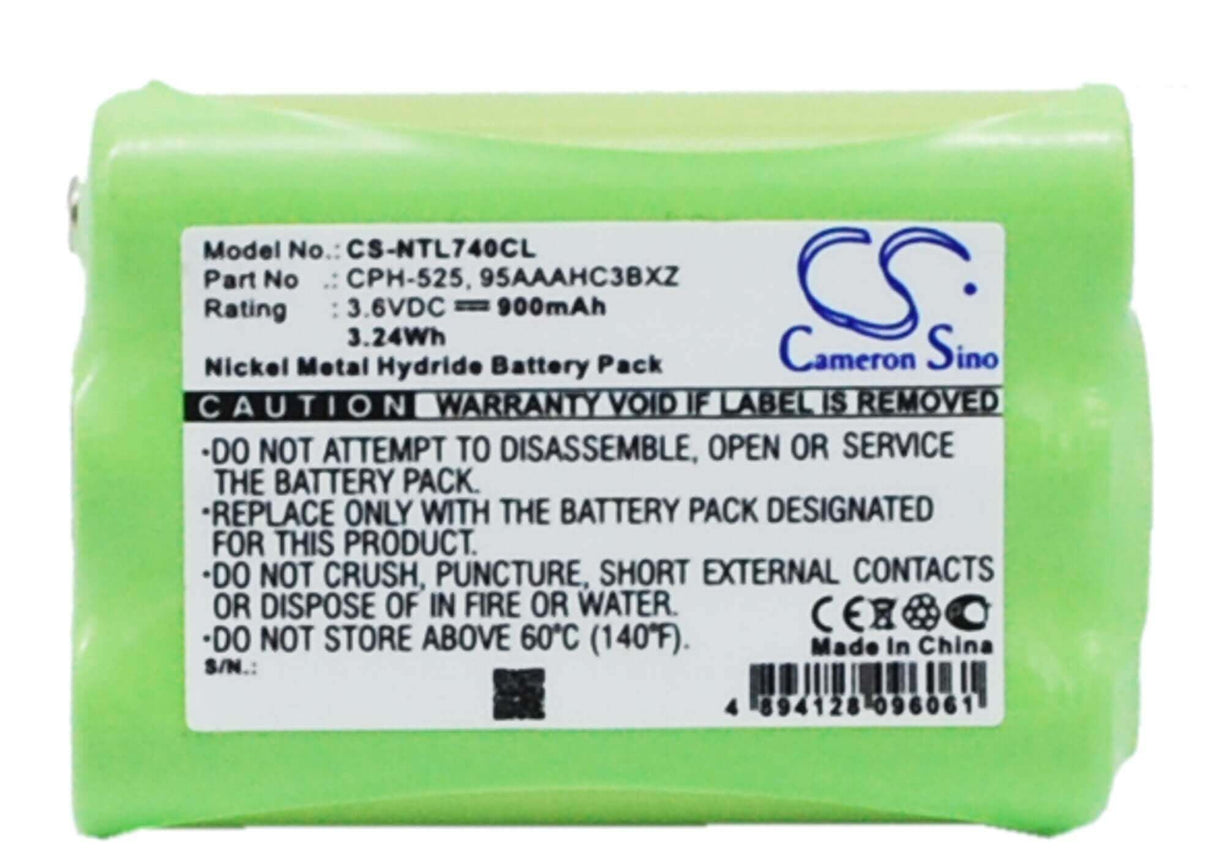 Batterie pour Nortel, 81010, T7406e 3.6v, 900mah - 3.24wh Téléphone sans fil Cameron Sino Technology Limited (Téléphone sans fil)